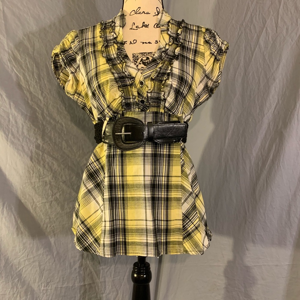 Plaid Top